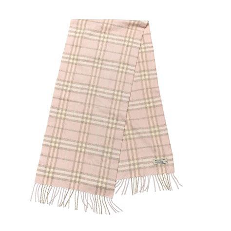 burberry pink cashmere scarf